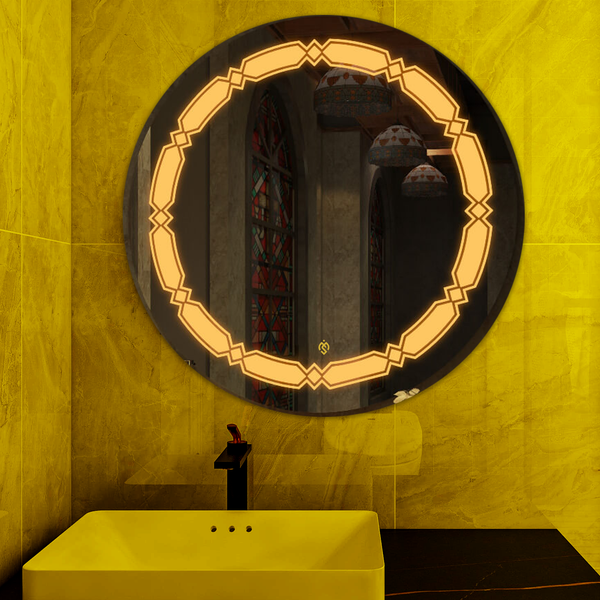 Frontlit LED Vivid Round Mirrors