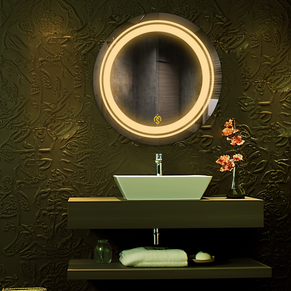 Frontlit LED Vivid Round Mirrors