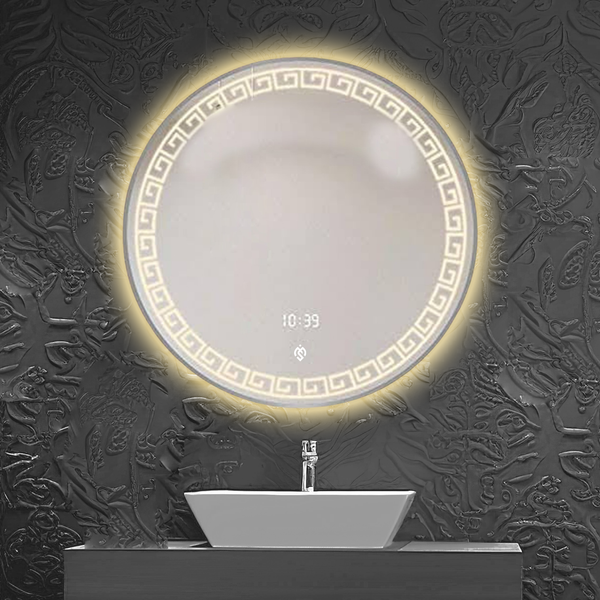 Backlit LED Vivid Round Mirrors