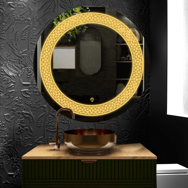 Frontlit LED Vivid Round Mirrors