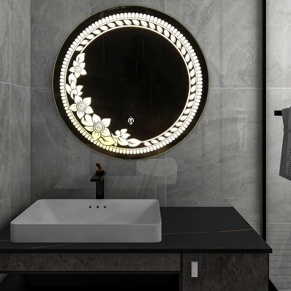 Frontlit Led Vivid Round Mirrors