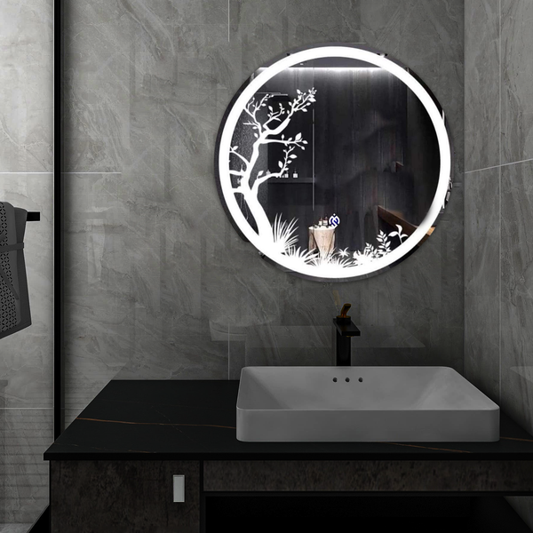 Frontlit LED Vivid Round Mirrors