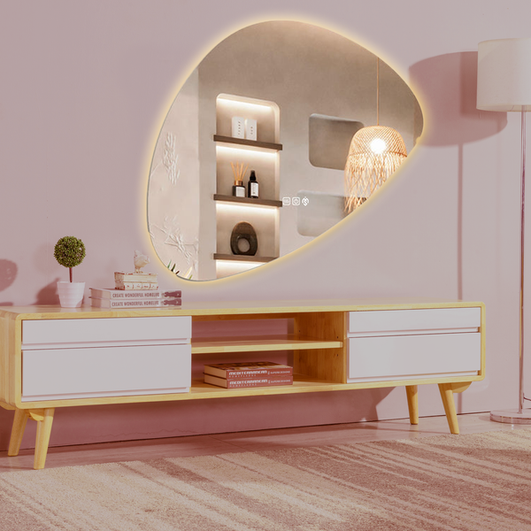 Backlit LED Custom Glimpse Mirror