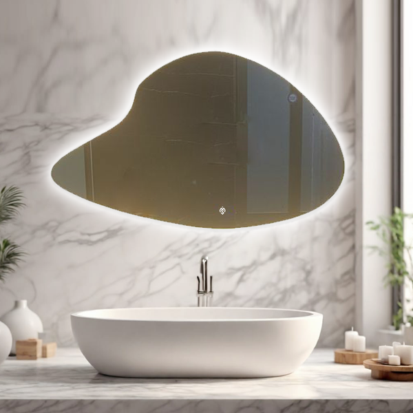 Backlit LED Custom Glimpse Mirrors