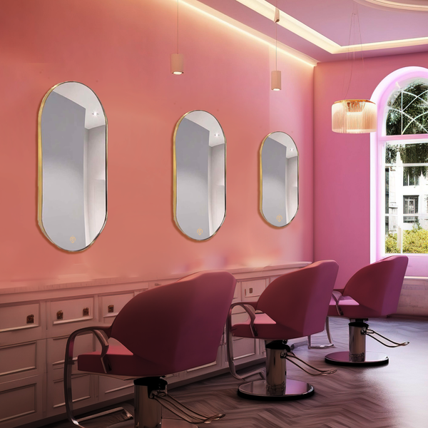 LED Runway Gleam Mirrors with Aluminium Frame
