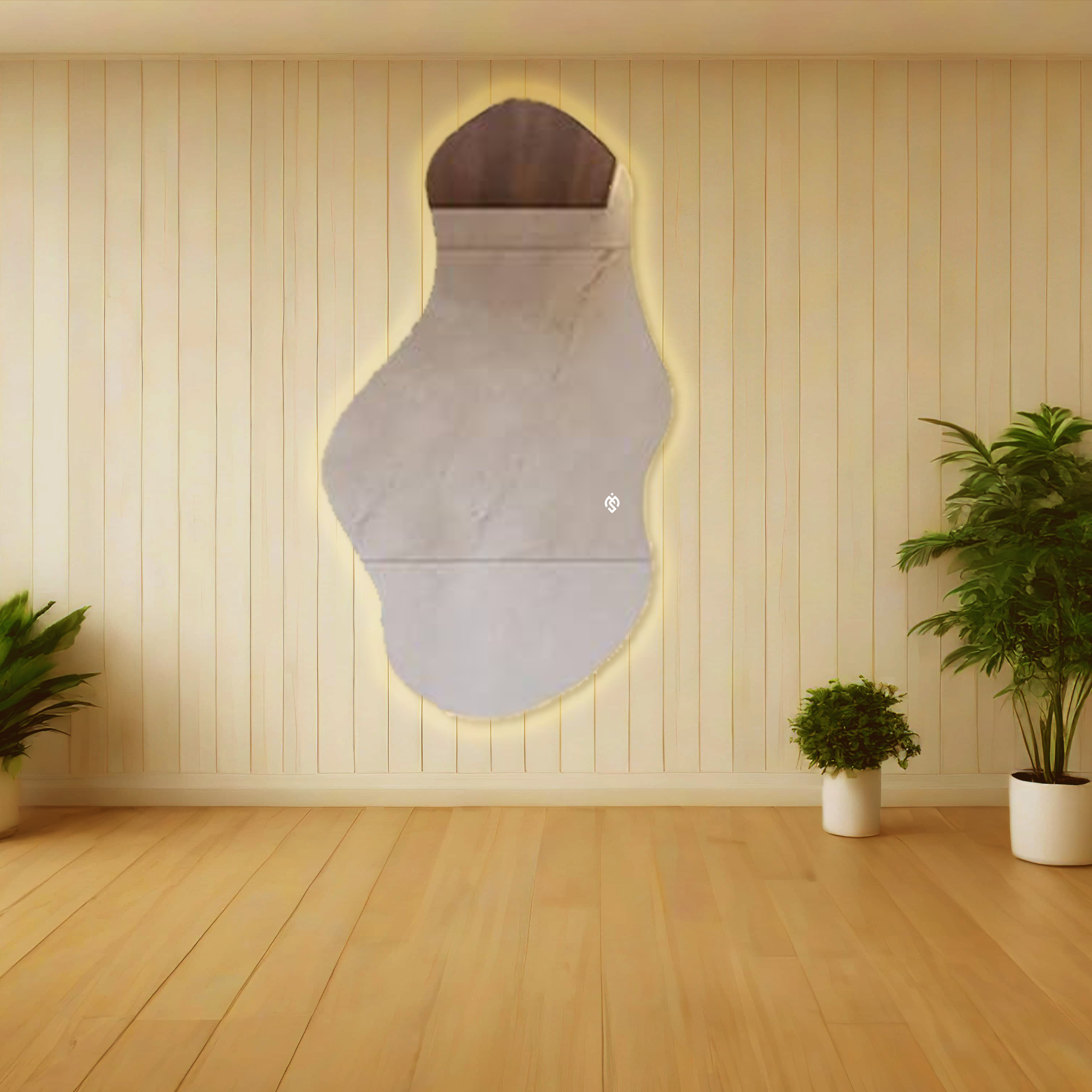 Full Length LED Mirror Hallway