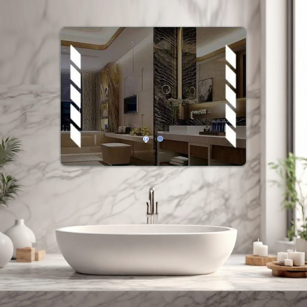 Frontlit LED Serene Corners Mirrors