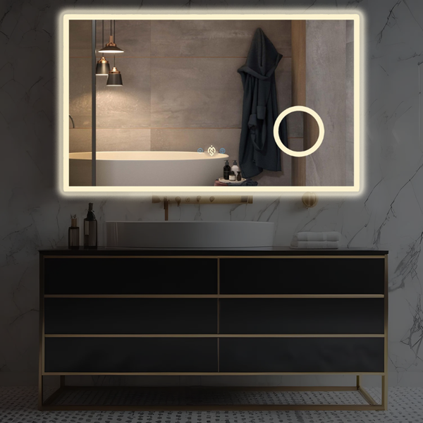 Backlit LED Vista Rectangular Mirrors