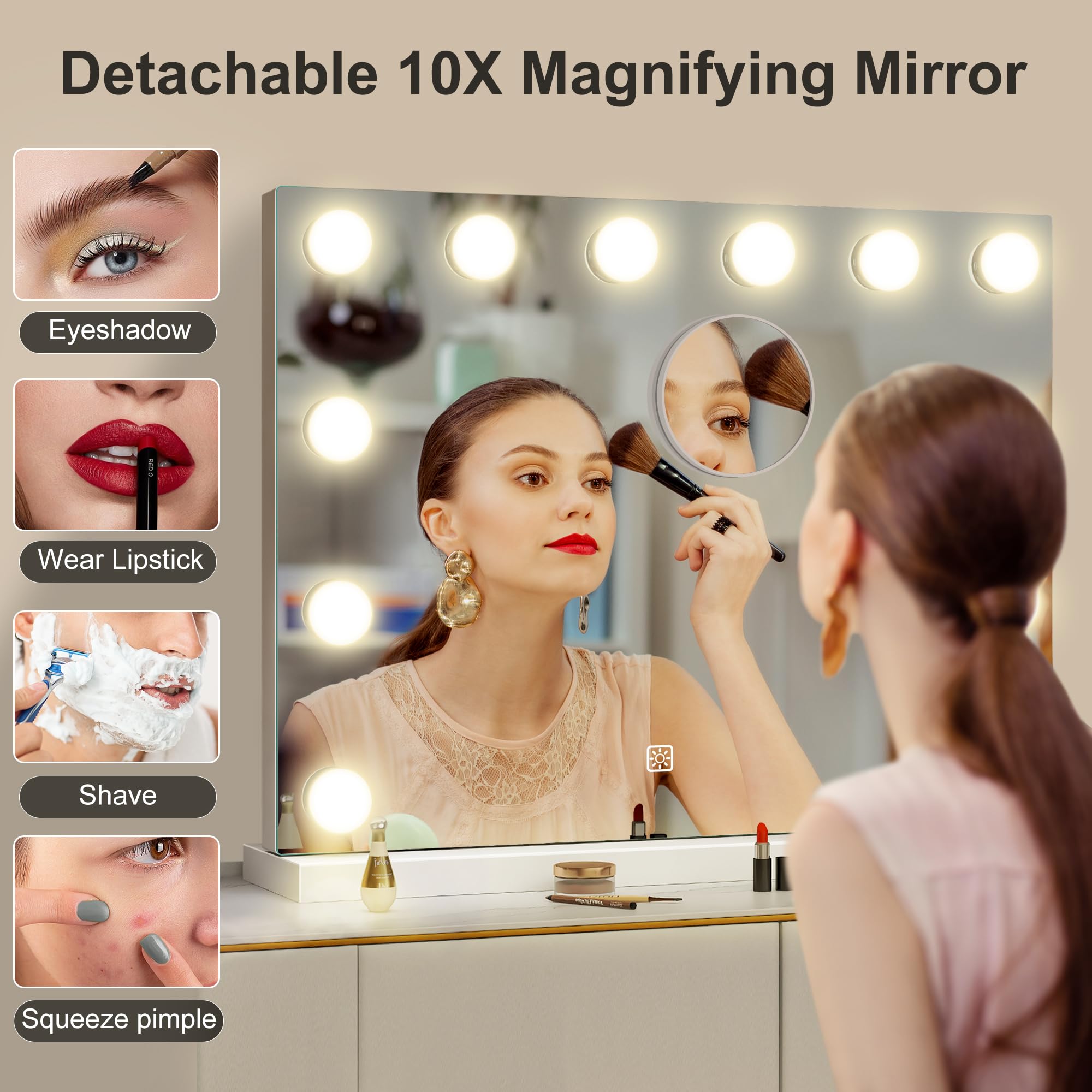 Hollywood LED Mirror