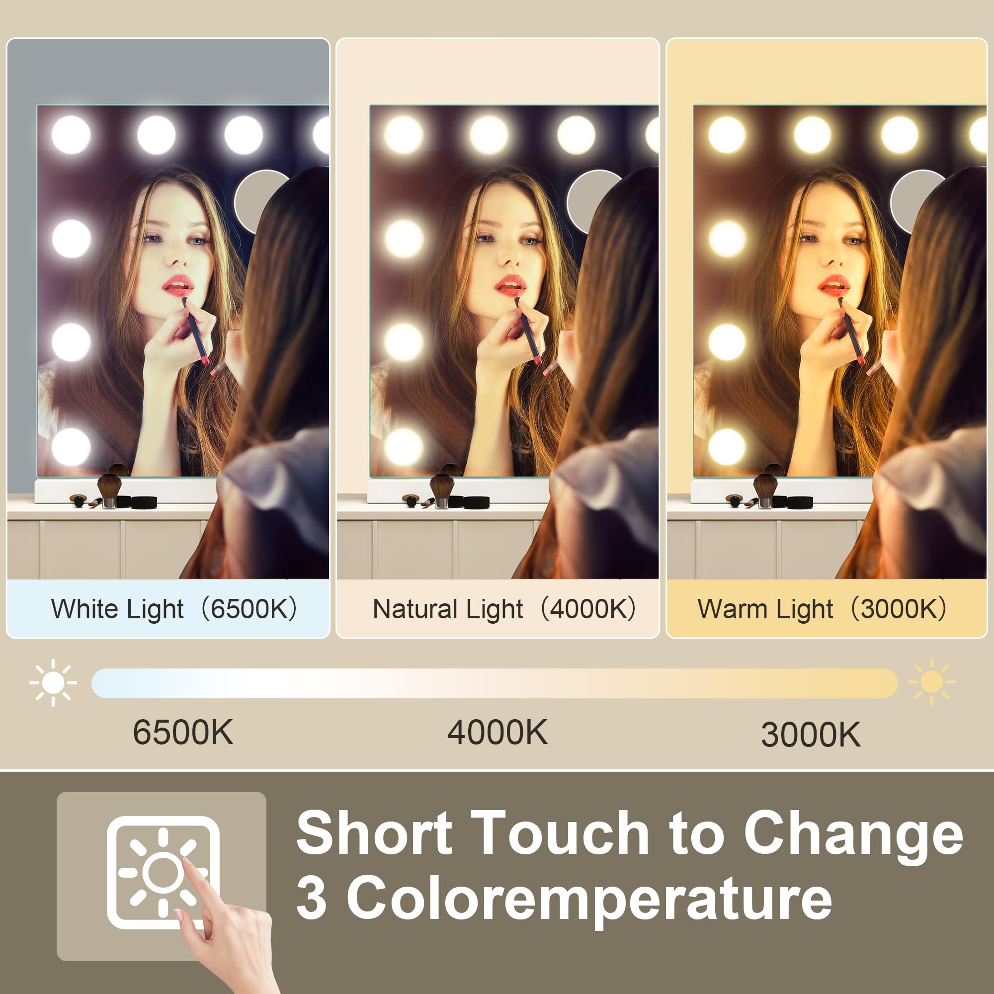 Hollywood LED Mirror