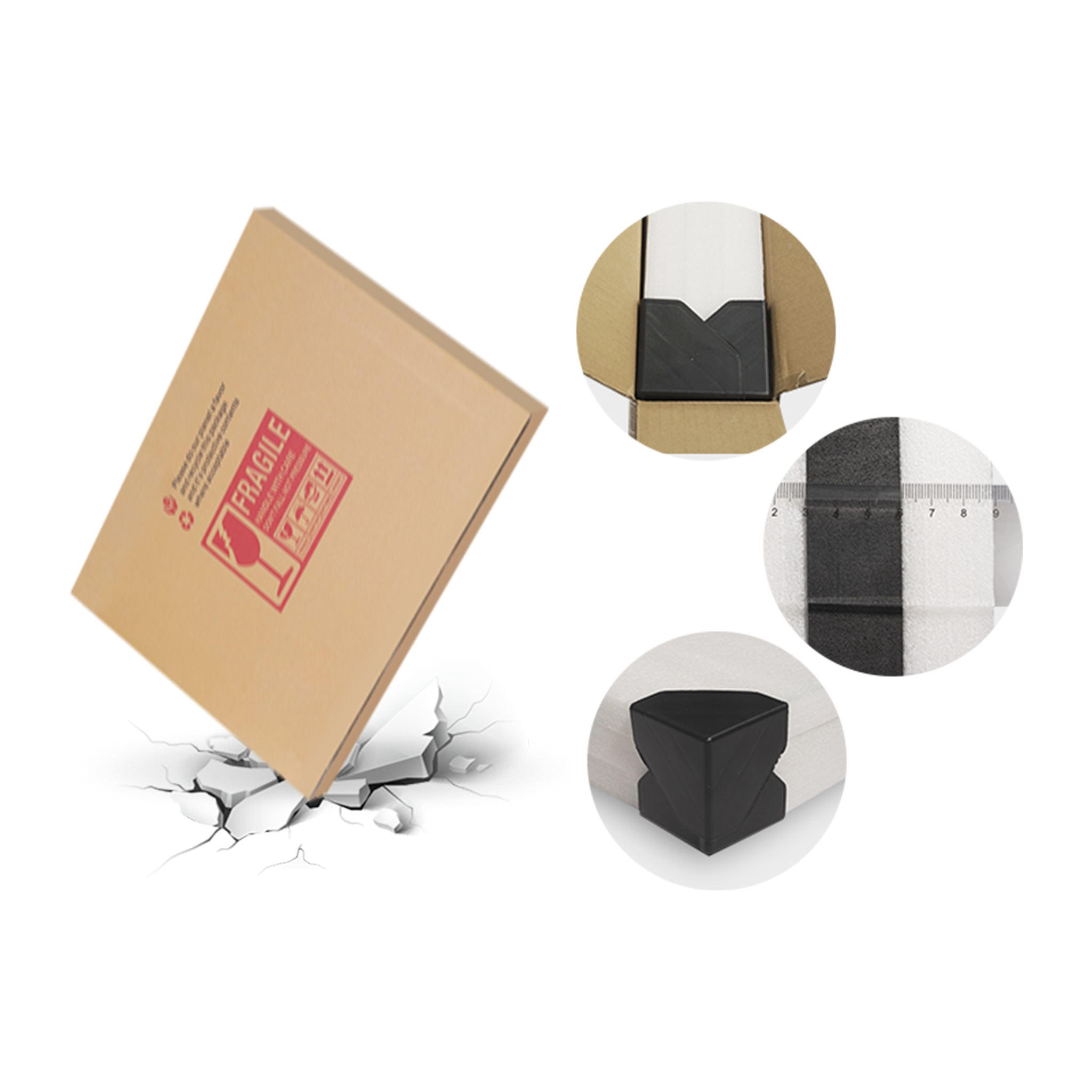 Frontlit LED Serene Corners Mirrors